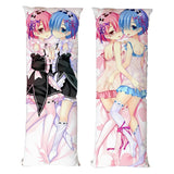 Anime Dakimakura Printed Hug Pillow Case - Low Body Pillow