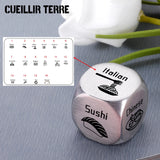 Food Dice Decision Maker for Couples - Fun Date Night Gift