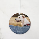 Dog Photo Charm Car Pendant Rearview Mirror Hanging Pet Memorial Gift