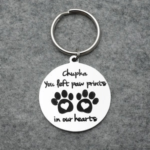 Dog Urn Keychain Ashes Key Chain Dog Ashes Jewelry Pet Loss Key Ring