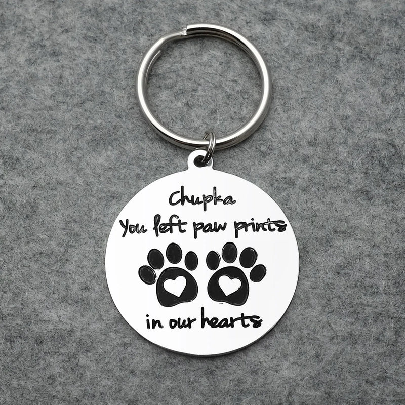 Dog Urn Keychain Ashes Key Chain Dog Ashes Jewelry Pet Loss Key Ring
