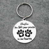 Dog Urn Keychain Ashes Key Chain Dog Ashes Jewelry Pet Loss Key Ring