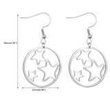 Personalized Graffiti Earring Stainless Steel Charm Jewelry