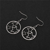 Personalized Graffiti Earring Stainless Steel Charm Jewelry