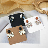 Jewelry Packaging Cards Necklace Earrings Bracelet Organizer Holder 50pcs