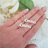 Personalized Name Earrings Jewelry Letter Drop Earrings
