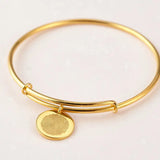 Handwriting Bangle Bracelet Fingerprint Jewelry Mothers Gift