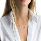 Infinite Symbol Names Necklace for Women - Personalized Choker Necklaces