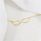 Infinite Symbol Names Necklace for Women - Personalized Choker Necklaces
