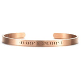 Personalized Stainless Steel Name Bangle Bracelet