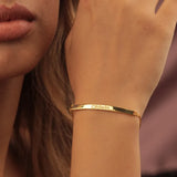 Personalized Engraved Name Bracelet Stainless Steel