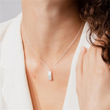 Dog Shape Necklace Stainless Steel Pendant Pet Dog Accessory