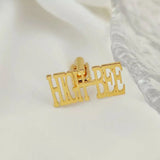 Engraved Name Cufflinks Personalized Letter Logo Mens Wedding