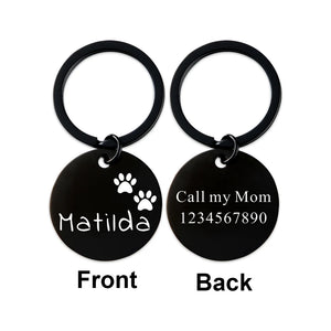 Engraved Pet Dog ID Tag Personalized Cat Puppy ID Tag Pet Dog Collar Accessories