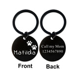 Engraved Pet Dog ID Tag Personalized Cat Puppy ID Tag Pet Dog Collar Accessories