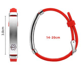 Engrave Medical Alert ID Bracelets for Kids Child Silicone Bracelet