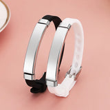 Engrave Medical Alert ID Bracelets for Kids Child Silicone Bracelet