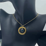 Personalized Birthstone Pendant Necklace Stainless Steel Jewelry