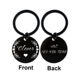 Engraving Pet Cat Name Tags Dog ID Tag Collar Nameplate Pendant