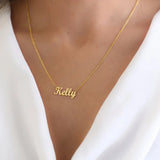Family Names Necklace Personalized Stainless Steel Nameplate Jewellery