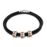 Personalized Family Names Beads Bracelet for Men