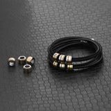 Personalized Family Names Beads Bracelet for Men