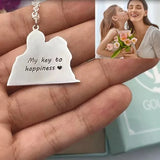 Family Photo Necklace Personalized Portrait Necklace