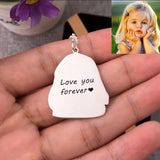 Family Photo Necklace Personalized Portrait Necklace