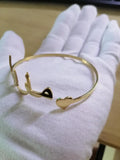 Engrave Stainless Steel Bracelet for Women