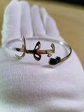 Engrave Stainless Steel Bracelet for Women