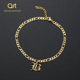 Personalized Name Necklace with Bracelet Anklet Set