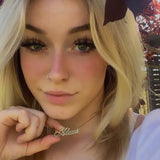 Personalized Stainless Steel Name Necklace Initial Letter Choker Chain