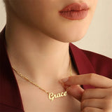 Personalized Stainless Steel Name Necklace Gift