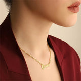 Personalized Stainless Steel Name Necklace Gift