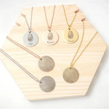Personalized Fingerprint Necklace Stainless Steel Pendant