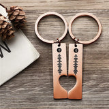 Engraving Photo Keychain Personalized Carvering Voice Necklace Engraved Name