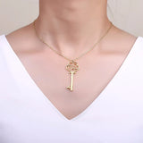 Personalized Key Choker Necklace - Letter Pier