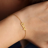 Personalized Name Bracelet Stainless Steel Pendant Jewelry
