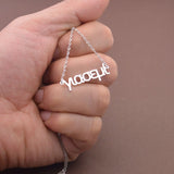 Personalized Greek Name Necklace for Women