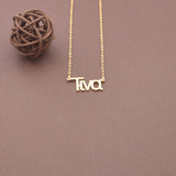 Personalized Greek Name Necklace for Women
