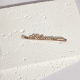 Stainless Steel Hair Clips Letters Word Hairpin