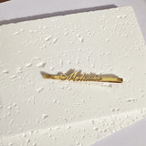 Stainless Steel Hair Clips Letters Word Hairpin