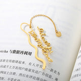 Personalized Handwriting Bookmark for Women - Custom Signature BookMark