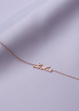 Personalized Stainless Steel Name Bracelet-Gold Name Plate
