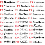 Signature Stainless Steel Letter Stud Earrings Women Personalized Ear Jewelry