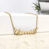 Personalized Heart Name Stethoscope Necklace for Women