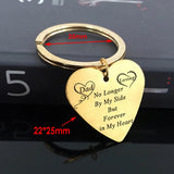 Heart-shaped Keychain - Dad Forever In My Heart