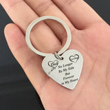Heart-shaped Keychain - Dad Forever In My Heart