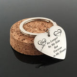 Heart-shaped Keychain - Dad Forever In My Heart