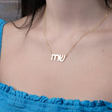 Hebrew Name Necklace, Personalized Bible Necklace, Jewish Name Jewelry